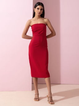 RSVP by Nykaa Fashion - Red Ready For The Date Night Dress
