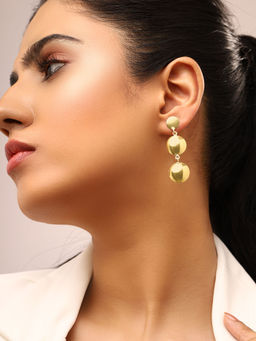 Priyaasi - Matte Finished Long Stylish Earrings