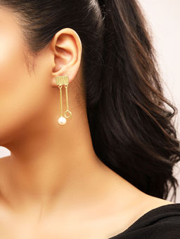 Priyaasi - Statement Tassels Dangler Earrings