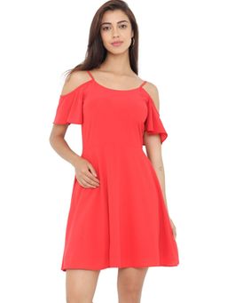 Twenty Dresses by Nykaa Fashion - Pink The Summer Flare Dress