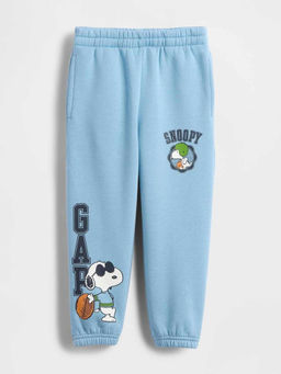 GAP - Blue Printed Cotton Relaxed Joggers