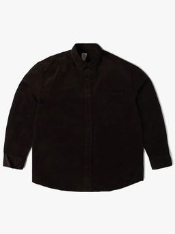 GAP - Brown Graphic Cotton Relaxed Shirt
