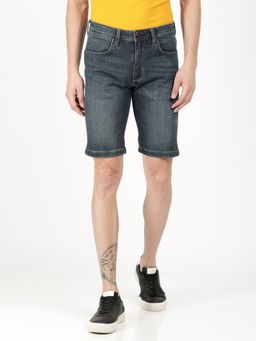 Wrangler - Men Midnight Indigo Regular Fit Shorts
