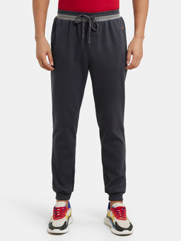 Jockey - AM05 Men Super Combed Cotton Rich Pique Slim Fit Jogger - Graphite