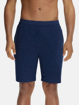 Jockey - MV23 Men Lightweight Microfiber Solid Active Wear Shorts - Navy