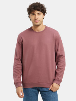 Jockey - AM48 Men Super Combed Cotton Rich Pique Sweatshirt - Wild Ginger