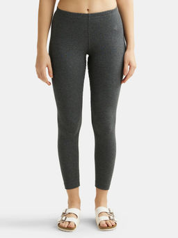 Jockey - 2520 Women Extra Warmth Combed Cotton Rich Thermal Leggings - Charcoal Melange
