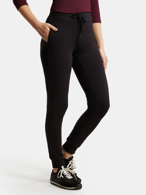 Waist Women's French Terry Jogger Pants Women's French Terry