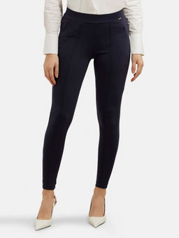 Jockey - IW05 Women Rayon Nylon Elastane Stretch Treggings - Navy Blazer