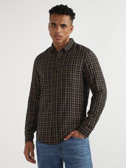 Lee - Men Slim Checked Navy Shirt