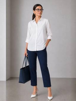 Virgio - Solid Cotton Shirt