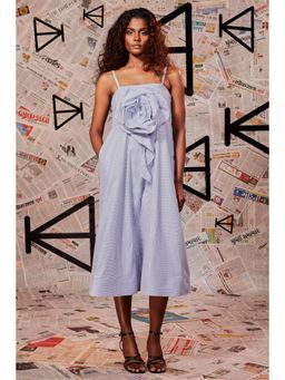 Echke - Blue Empire Style Dress