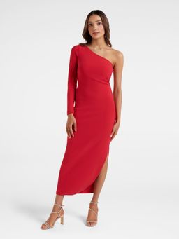 Forever New - Annie Petite One Shoulder Midi Dress