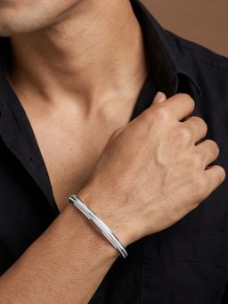 GIVA - Silver Manmeet Kada for Him
