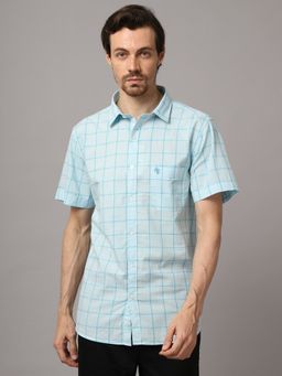 Cantabil - Men Blue Shirt