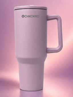 CHKOKKO - Purple Stainless Steel Double Wall Vacuum Tumbler (1.2l)