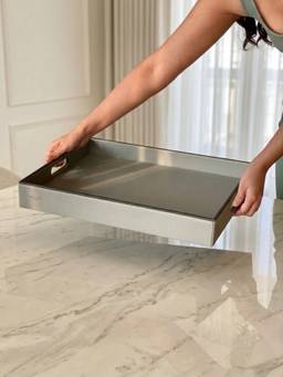 Mason Home - Naples Serving Tray - Grey
