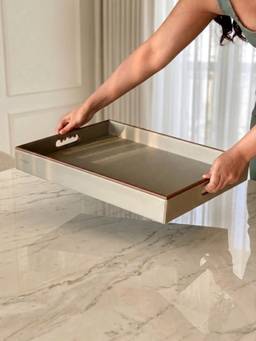 Mason Home - Naples Serving Tray - Taupe