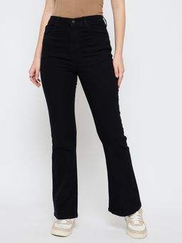 Madame - Cotton Blend Black Jeans