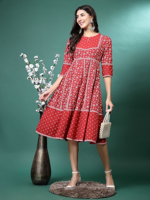 knee length dresses for ladies Maroon Color Georgette Floor Length Simple Anarkali Dress  Adore Styelsus