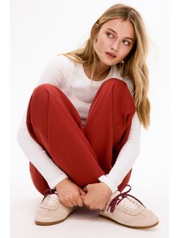 H&M - Women Orange Wide Joggers