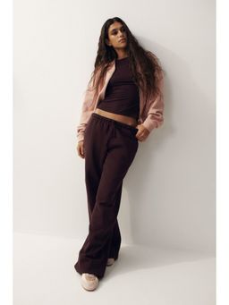 H&M - Women Purple Wide Joggers