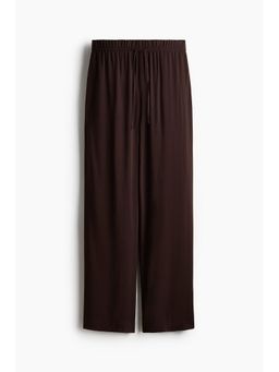 H&M - Women Brown Wide Pull-On Trousers