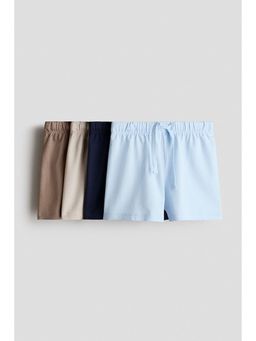 H&M - Boys Blue 4-Pack Jersey Shorts