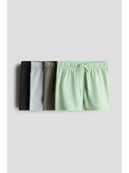 H&M - Boys Grey 4-Pack Jersey Shorts