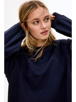 H&M - Women Blue Sweatshirt Dress