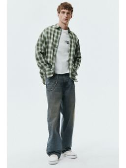 H&M - Men Grey Baggy Jeans