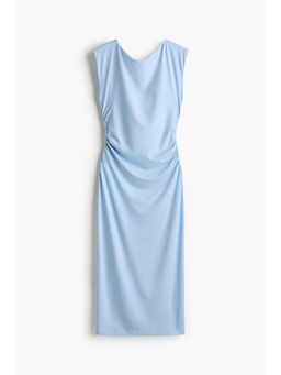 H&M - Women Blue Cap-Sleeved Dress