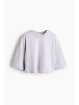 H&M - Women Purple Oversized T-Shirt