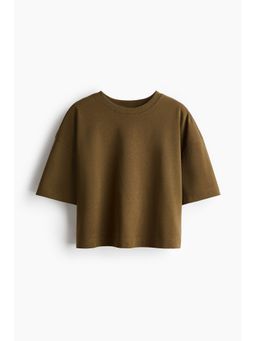 H&M - Women Green Boxy T-Shirt