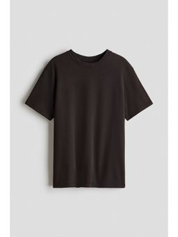 H&M - Women Brown Cooling Regular Fit T-Shirt
