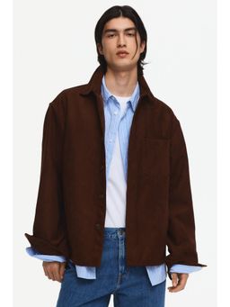 H&M - Men Brown Overshirt Shacket