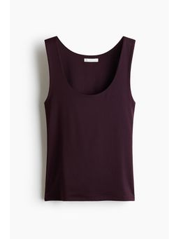 H&M - Women Purple Microfibre Vest Top