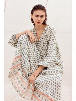 H&M - Women Beige Oversized Tunic Dress