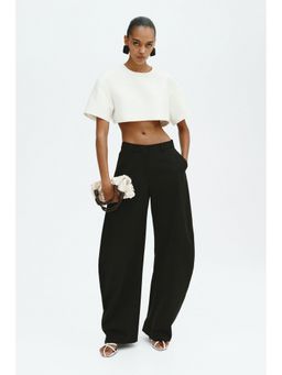 H&M - Women White Cropped Top