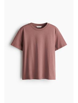 H&M - Women Pink Cotton T-Shirt