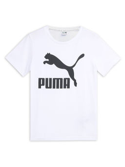 Puma - Classics Boys White T-Shirt