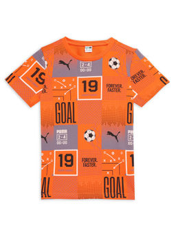 Puma - Classics Psl Graphic Boys Orange T-Shirt