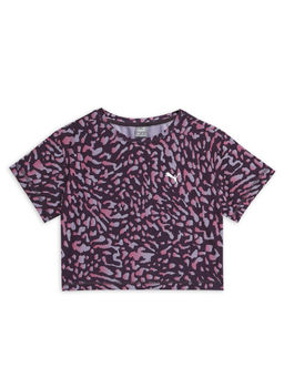 Puma - Train Favourite Girls Purple T-Shirt