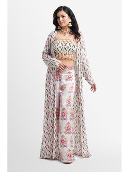 Nikkie J - Alvira Embellished Bustier with Palazzo and Jacket (Set of 3)