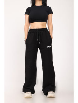 Bonkers Corner - Black Solid Pant