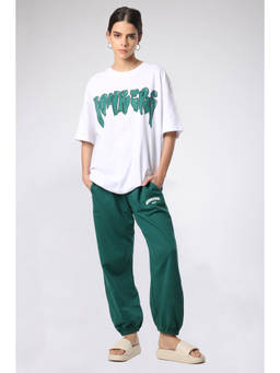 Bonkers Corner - Bottle Green Joggers