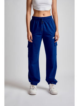 Bonkers Corner - Royal Blue Cargo Joggers