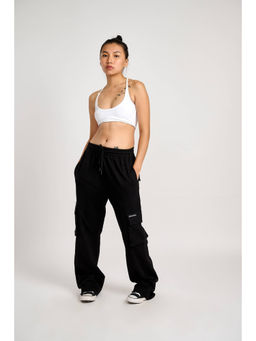 Bonkers Corner - Black Ebony Utility Straight Fit Pant