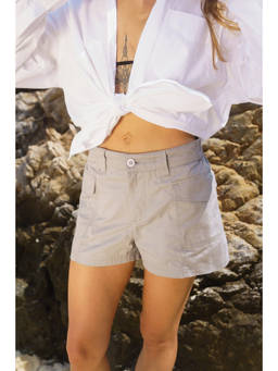 Bonkers Corner - Grey Solid Shorts