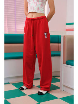 Bonkers Corner - Red Kitty Pant